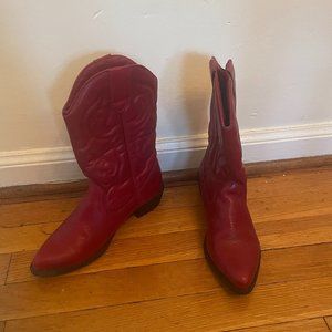 Red Cowboy Boots Rampage